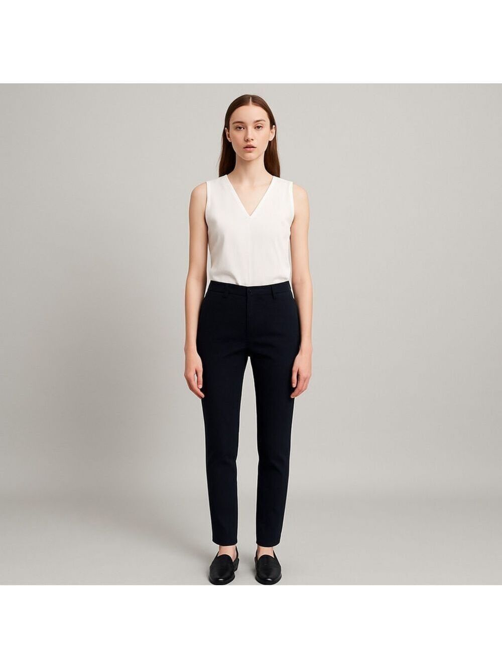 Faded Glory Black Slacks Size 6